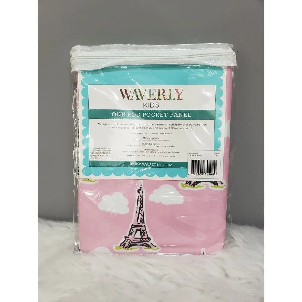 NEW Eiffel‎ Tower Paris Girl's Kids Teenager Bedroom Decor 42x63 inches 4 Panels